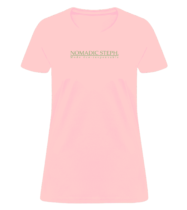 T-shirt femme court - Coton bio – Image 2