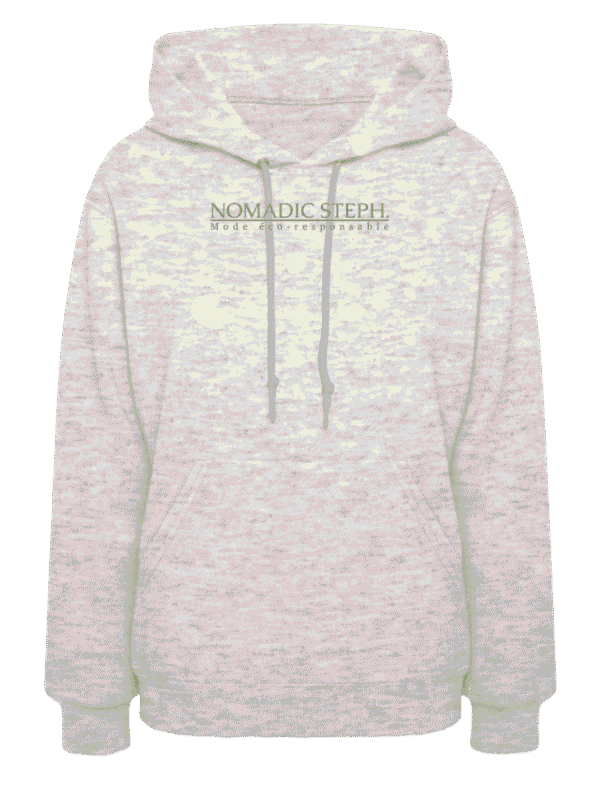 Sweat femme long à capuche - Coton écologique – Image 2