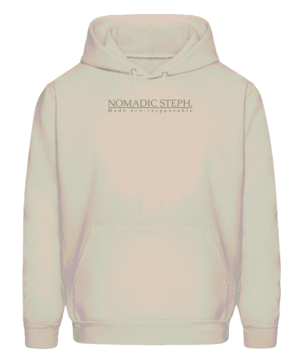 Sweat homme à capuche - Coton écologique